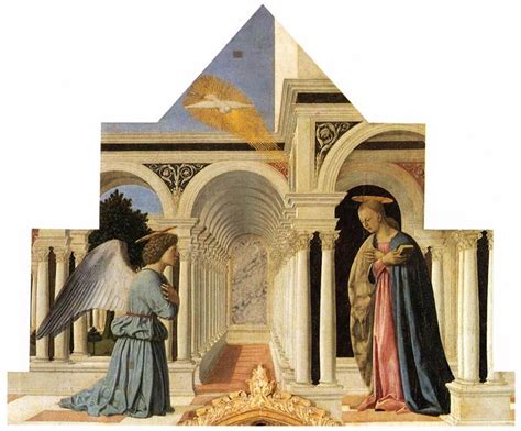 The Annunciation C1460 Piero Della Francesca