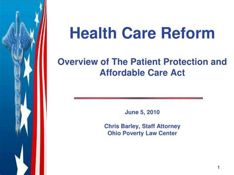 Ppt Health Care Reform Overview Of The Patient Protection And