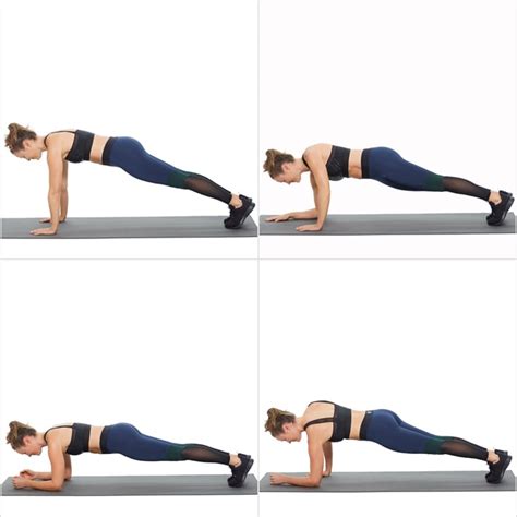 Circuit 3 Up Down Plank Bodyweight Workout For Arms And