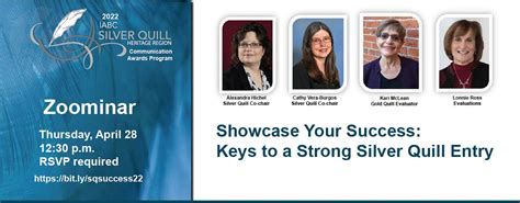 Showcase Your Success With The Silver Quill Communication Awards