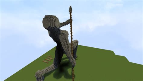 Stone Statue Minecraft Project