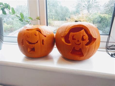 My 4yo And I Carved Animal Crossing Villagers Out Of Pumpkins Rgaming