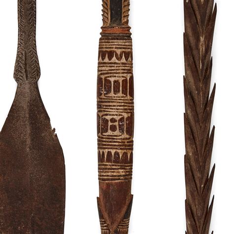 Four Wooden And Iron Hunting Spears From Africa At 1stdibs