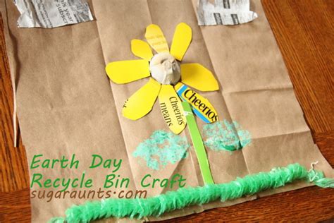 Earth Day Recycle Bin Craft The Ot Toolbox