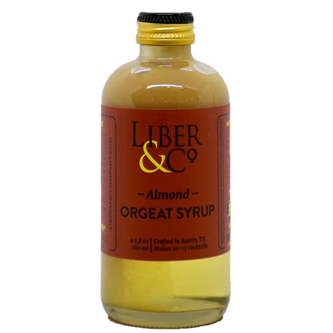 Liber And Co Orgeat Syrup 95oz