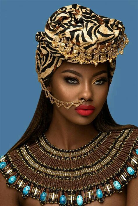 She Looks Like An Egyptian Goddess Womens Fashion Beautiful Black Woman African Goddess