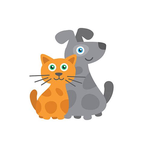 Dog And Cat Together Illustrations Royalty Free Vector Graphics And Clip