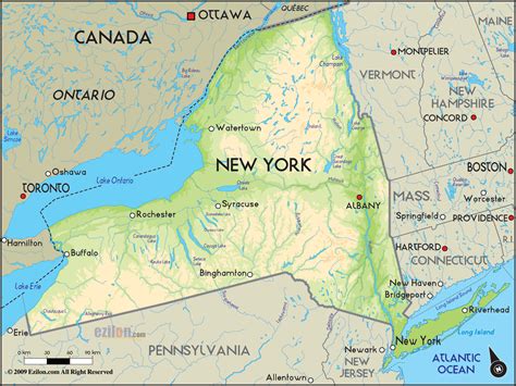 New York City Map Usa