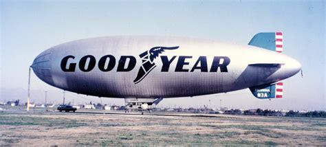 The Goodyear Blimp Today And Yesterday