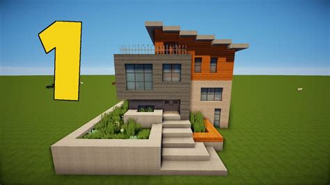 Sign up for the weekly newsletter to be the. 10. TÜR - Modernes MINECRAFT Mehrstock Haus TUTORIAL ...