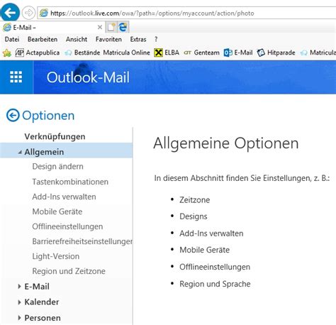 Manually activate your office 365 using kms client key. Microsoft Office Outlook 2016. Profilbild in den ...