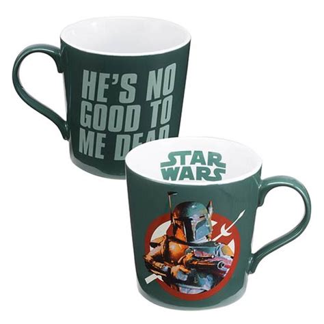 Star Wars Boba Fett 12 Oz Ceramic Mug Vandor Star Wars Mugs At
