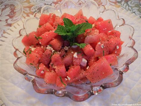 From My Southwest Kitchen Fourth Of July Watermelon Salad
