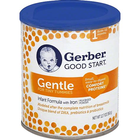 Gerber Good Start Infant Formula With Iron Gentle Milk Based Powder