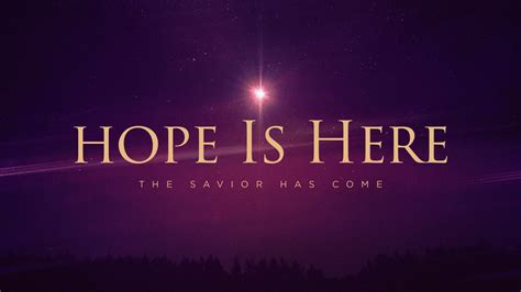 Hope Is Here Copy Ministry Pass