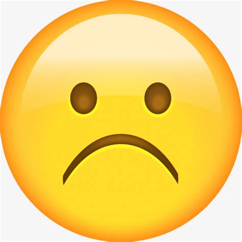 Sad Face Emoji Clipart Png Goimages Zone 48960 The Best Porn Website