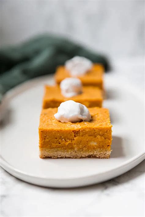 Paleo Pumpkin Pie Bars Aip Unbound Wellness Paleo Dessert Aip