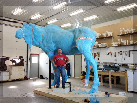 3d Printing Helps Artist Make Massive Bronze Sculptures