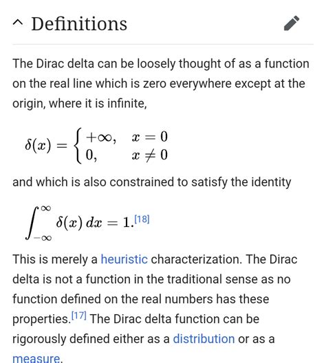 Dirac's Delta function - Mathematics Stack Exchange