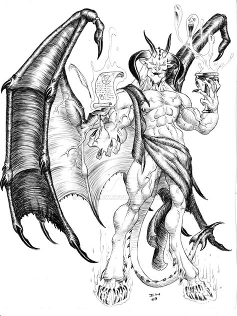 Maskim Devil By Level9drow On Deviantart Arte Inspirador Arte