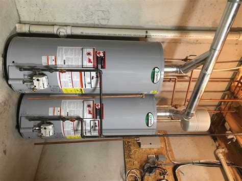 Multiple AO Smith Water Heaters Installed Water Heaters Installed By