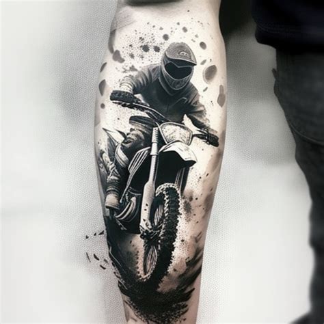 59 Dirt Bike Tattoo Sleeve Ideas