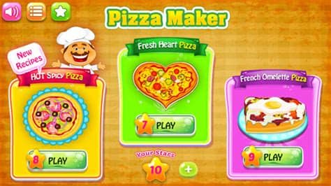 ¡estos juegos de cocina son totalmente divertidos! Pizzero - Juegos de Cocina para Android - Descargar Gratis