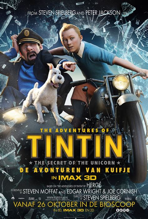 Movies Posters Of The Adventures Of Tintin 2011