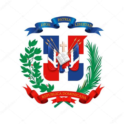 Vector: dominican coat of arms | Coat Arms Dominican Republic State