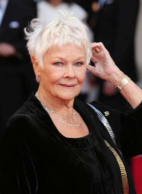 Dame Judi Dench Tattoo Bond Star Plans First Inking At 80
