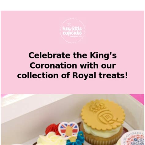 Celebrate The Kings Coronation With Our Collection Of Royal Treats