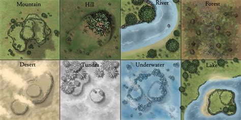 How To Create Terrain Watercolor Battlemaps Template Inkarnate