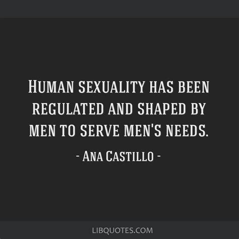 human sexuality has been regulated and shaped by men to