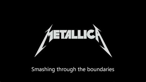 Metallica Battery Lyrics On Screen Hd Youtube