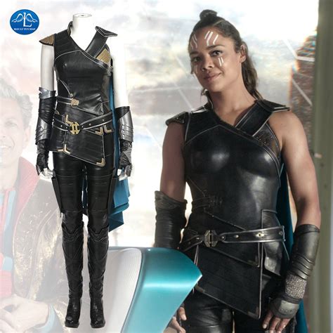 Thor 3 Ragnarok Superhero Valkyrie Cosplay Costume Custom Made Costumes