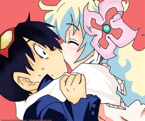 Simon X Nia Romantic Anime Anime Gurren Lagann