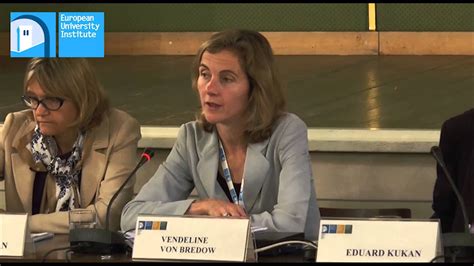 Bis heute , seit okt. Vendeline von Bredow - Roundtable: Opening Remarks - YouTube