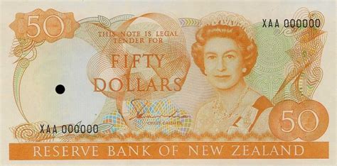 All prices are in real time. RealBanknotes.com > New Zealand p174p: 50 Dollars from 1981