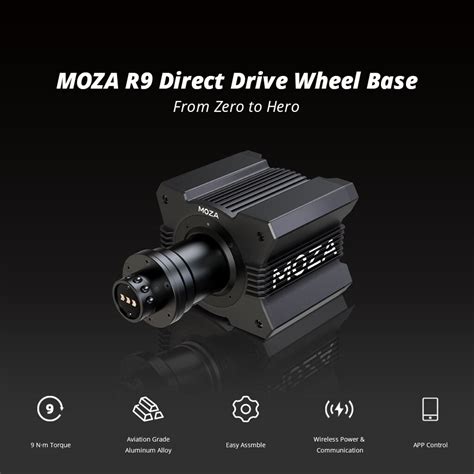 MOZA Racing R9 Wheelbase And GS Wheel Review By The SRG Bsimracing