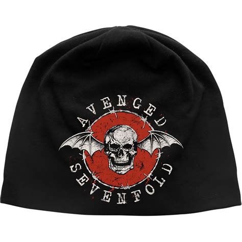 Avenged Sevenfold Unisex Beanie Hat Distressed Bat Wholesale Only
