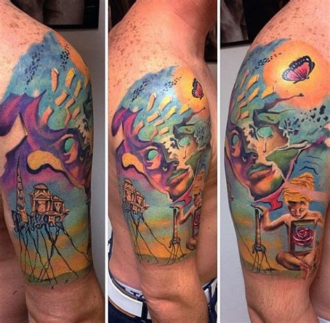 If you are unsure how to do this, refrain from commenting. 50 Salvador Dali Tattoo Designs For Men - Artistic Ink Ideas