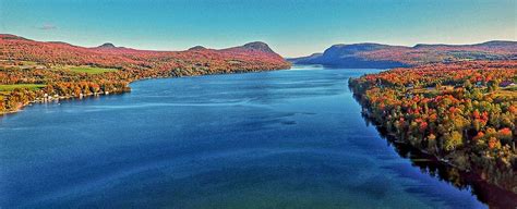 Lake Willoughby In Fall Photograph By Tim Carpenter Fine Art America