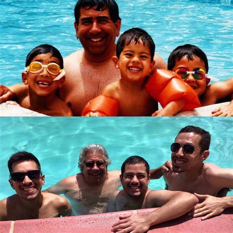 Dad Shares Heartwarming Photos Of Him With His Sons In The Pool 20
