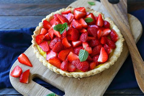 tarte aux fraises facile et rapide la meilleure recette