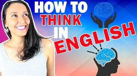 How To Think In English 3 Simple Exercises Youtube
