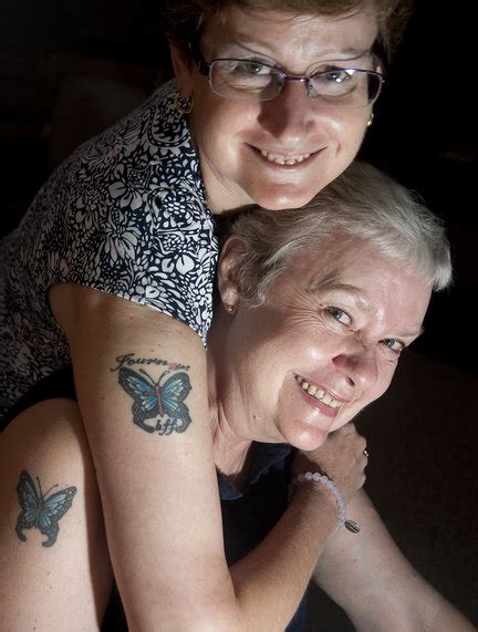 Unlikely Inked Breast Cancer Survivors Say Matching Butterfly Tattoos