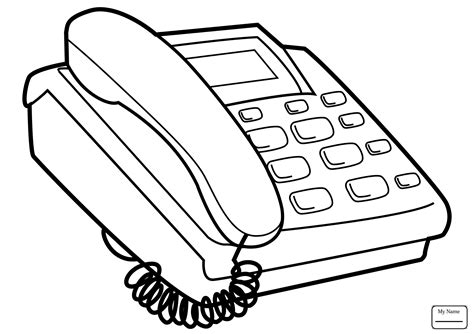 Telephone Drawing At Explore Collection Of