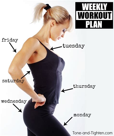 Total Body At Home Workout Plan Tone And Tighten