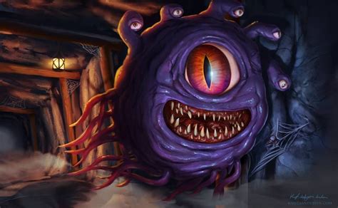 The Beholder Art By Knut Asbjorn Andersen Bulging Eyes Magical