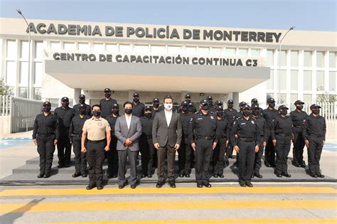 Gobierno De Monterrey GradÚa 51 Nuevos Elementos Para La Seguridad